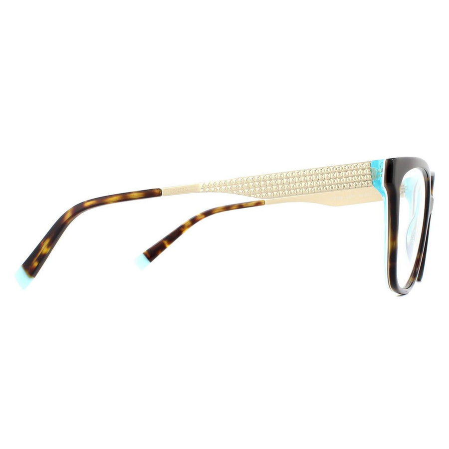 Tiffany Glasses Frames 2189 8275 Havana White Blue 54mm Womens