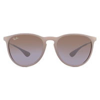 Ray-Ban Sunglasses Erika 4171 600068 Dark Rubber Sand Brown Gradient