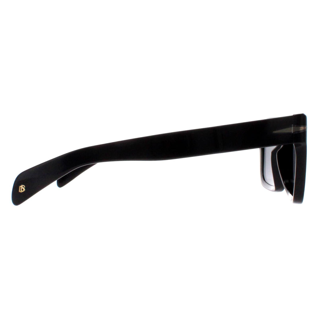 David Beckham Sunglasses DB7100/S 807 IR Black Dark Grey