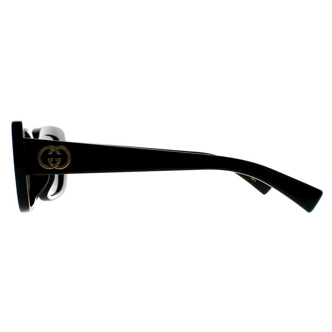 Gucci Sunglasses GG1979SK 001 Shiny Black Grey