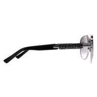 Guess Sunglasses GF0287 06B Silver Black Grey Gradient