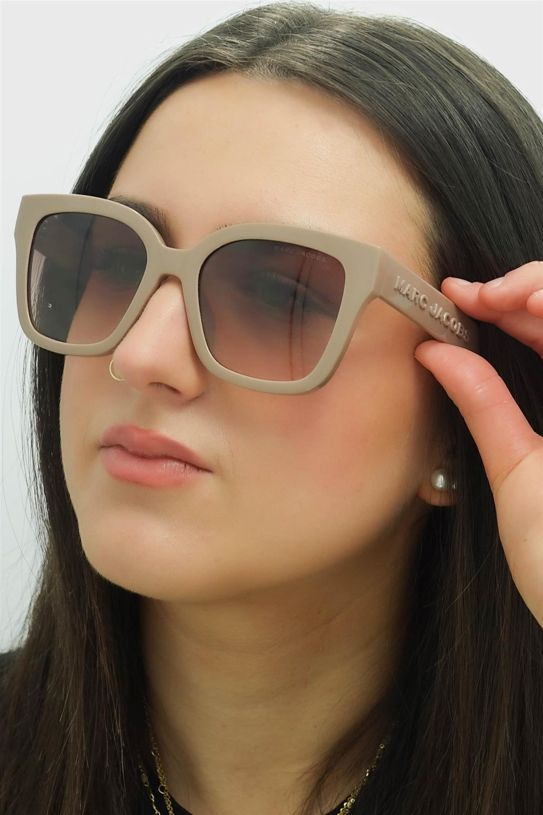 Marc Jacobs Sunglasses MARC 658/S 10A HA Beige Brown Gradient