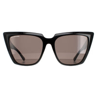 Balenciaga BB0046S Sunglasses Black / Grey