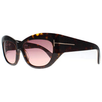 Tom Ford Sunglasses Brianna FT1065 52T Dark Havana Bordeaux Gradient