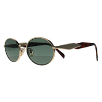 Prada Sunglasses PR65ZS ZVN70L Pale Gold Dark Green