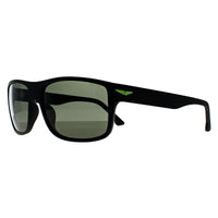 Police Sunglasses SPLB39E Tailwind 4 U28P Matte Dark Grey Smoke Multilayer Green