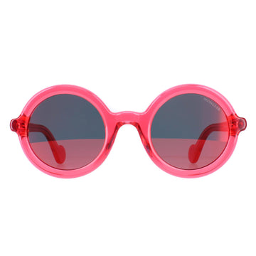 Moncler Sunglasses ML0005 75Z Shiny Fuchsia Purple Gradient Mirrored