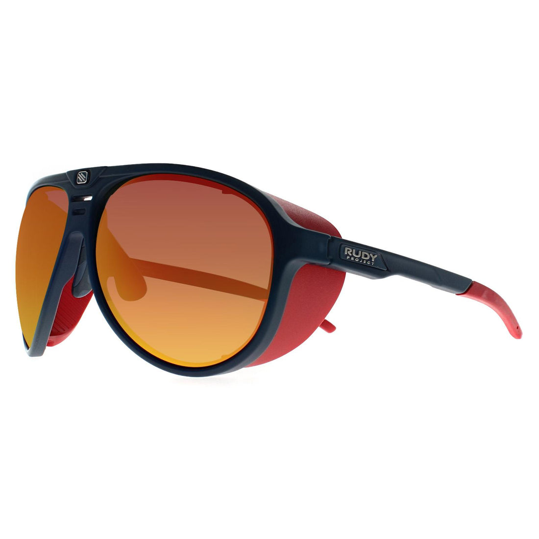 Rudy Project Sunglasses Stardash SP813847 0001 Matte Blue Navy MLS Red