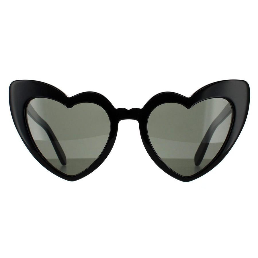 Saint Laurent SL 181 LOU LOU Sunglasses Black Grey
