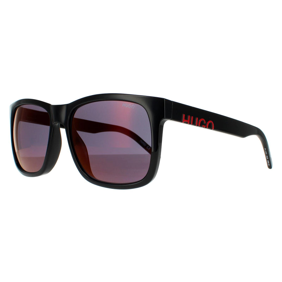 Hugo by Hugo Boss Sunglasses HG 1068/S 807 AO Black Red Mirror