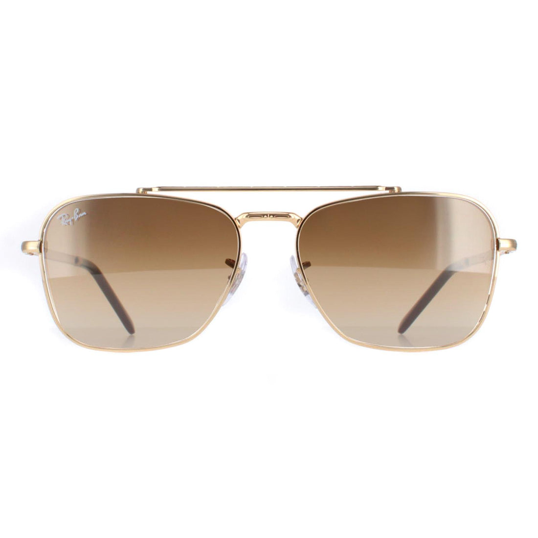 Ray-Ban Sunglasses RB3636 New Caravan 001/51 Gold Brown Gradient