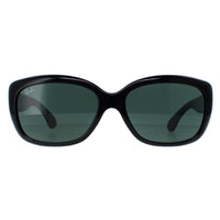 Ray-Ban Jackie Ohh RB4101 Sunglasses Black Green