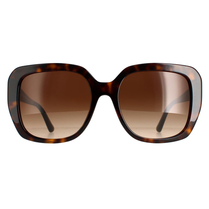 Michael Kors Sunglasses Manhasset MK2140 300613 Dark Tortoise Brown Gradient