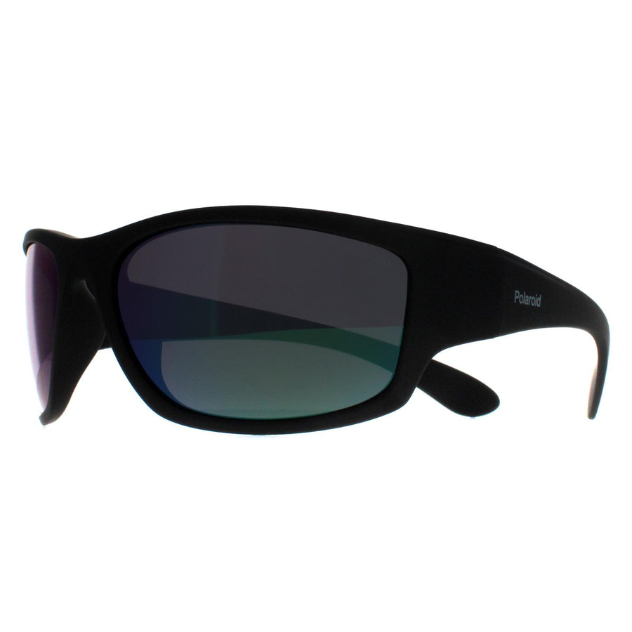 Polaroid Sunglasses PLD 7005/S 3OL 5Z Matte Black Green Mirror Polarized