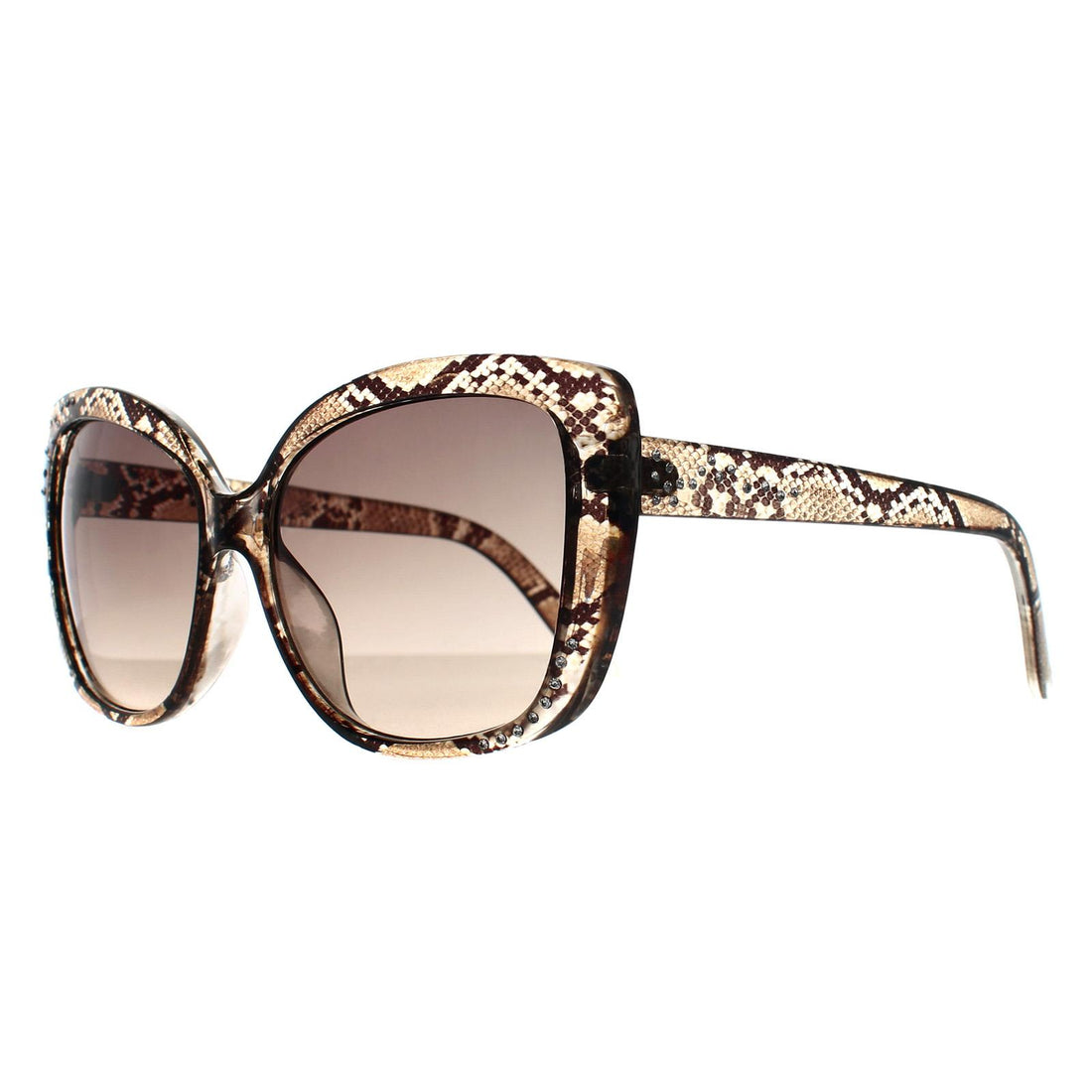 Guess Sunglasses GF0383 45F Shiny Light Brown Brown Gradient