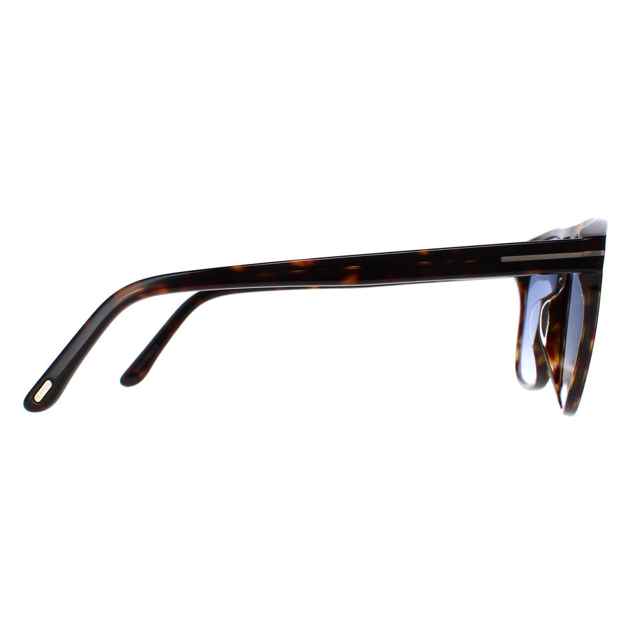 Tom Ford Sunglasses Shelton 0679 52W Dark Havana Blue Gradient