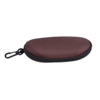 Montana Medium Brown Clamshell Sunglasses Case