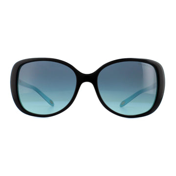Tiffany Sunglasses TF 4121B 80559S Black Blue Blue Gradient