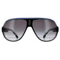 Carrera Sunglasses Speedway/N T5C 9O Black Crystal White Blue Dark Grey Gradient