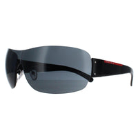 Prada Sport Sunglasses PS07FS 1AB1A1 Gloss Black Grey