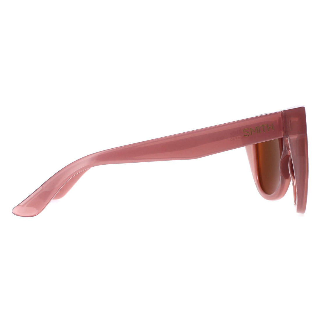 Smith Sunglasses Sidney F45 E7 Beige Pink Chromapop Rose Gold Mirror