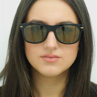 Serengeti Sunglasses Foyt SS549005 Shiny Black Transparent Layer Green 555nm