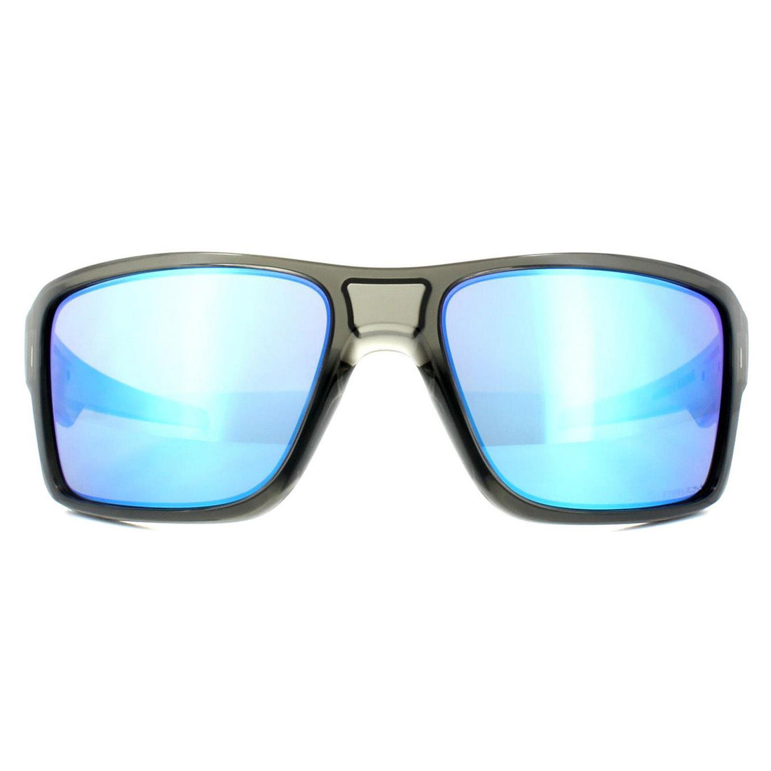 Premium Photo | Sunglasses with double glass on a blue background