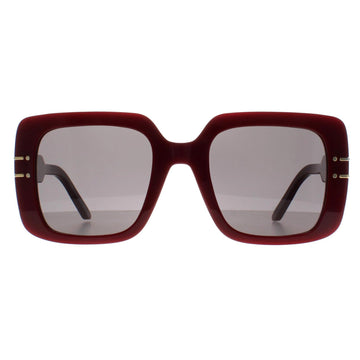 Dior Sunglasses DiorSignature S11I 35A0 Bordeaux Grey Mirror