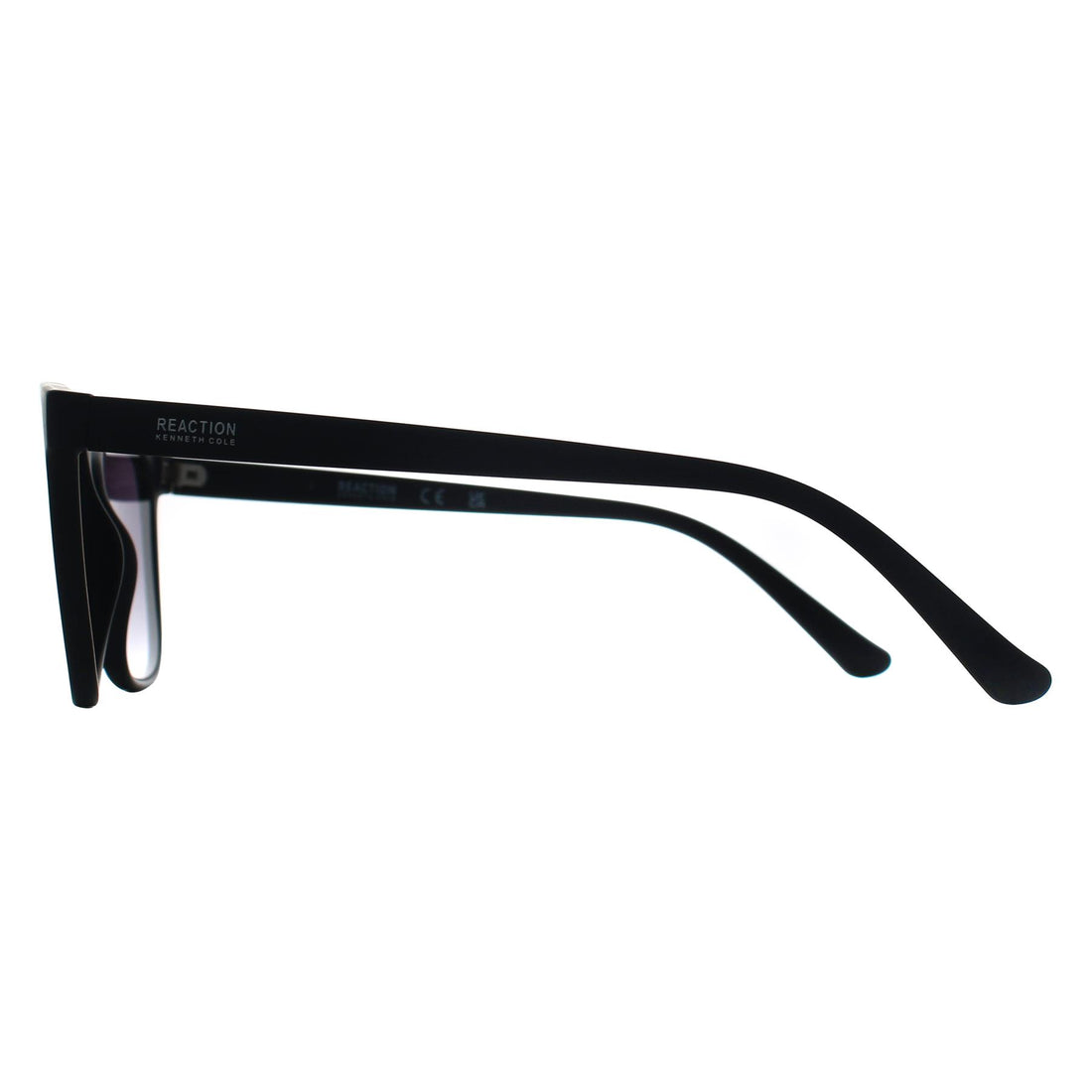 Kenneth Cole Reaction Sunglasses KC1414 02B Matte Black Smoke Gradient