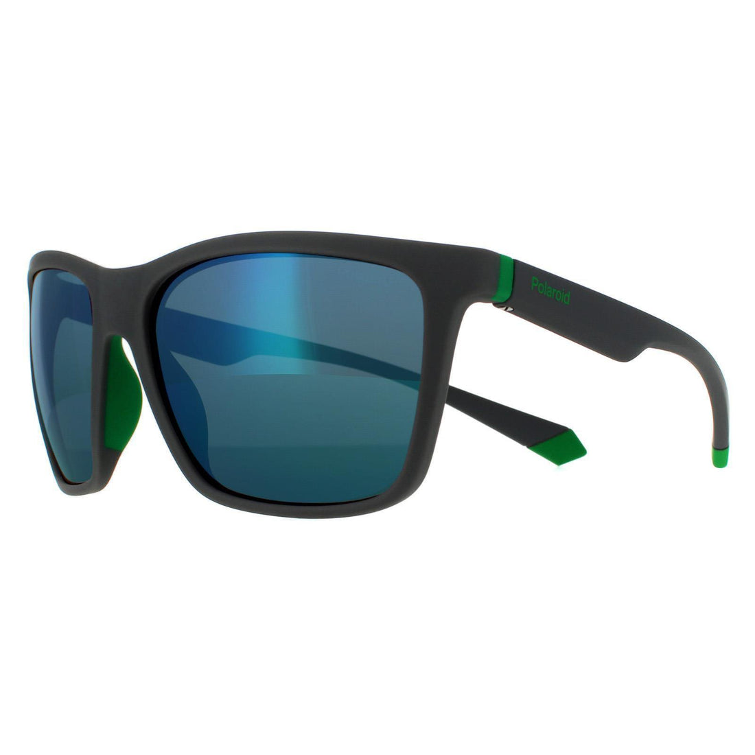 Polaroid Sunglasses PLD 2126 S 3U5 5Z Grey Green Grey Green Mirror Pol Discounted Sunglasses