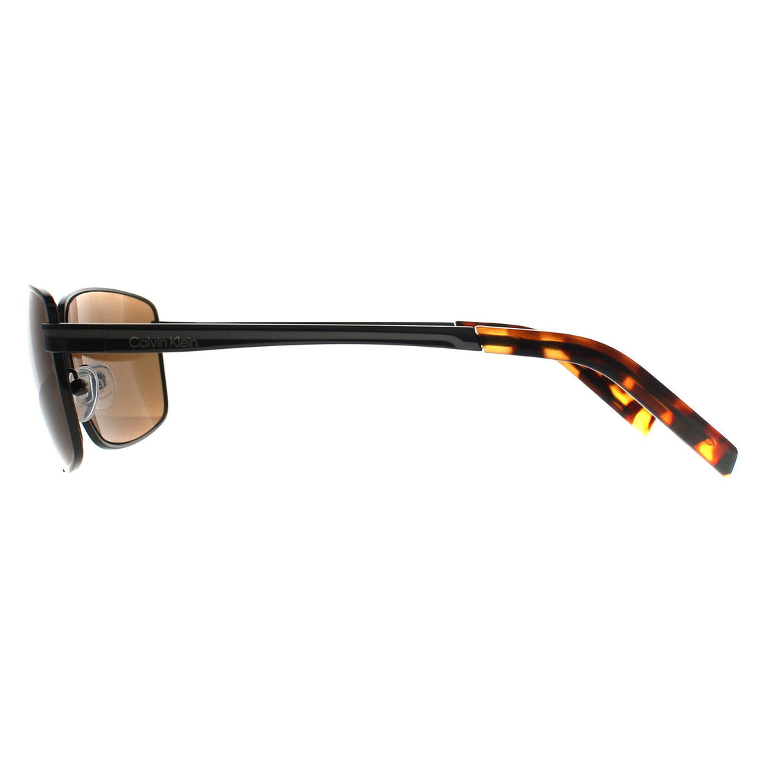Calvin Klein Sunglasses CK22122S 009 Ruthenium Brown