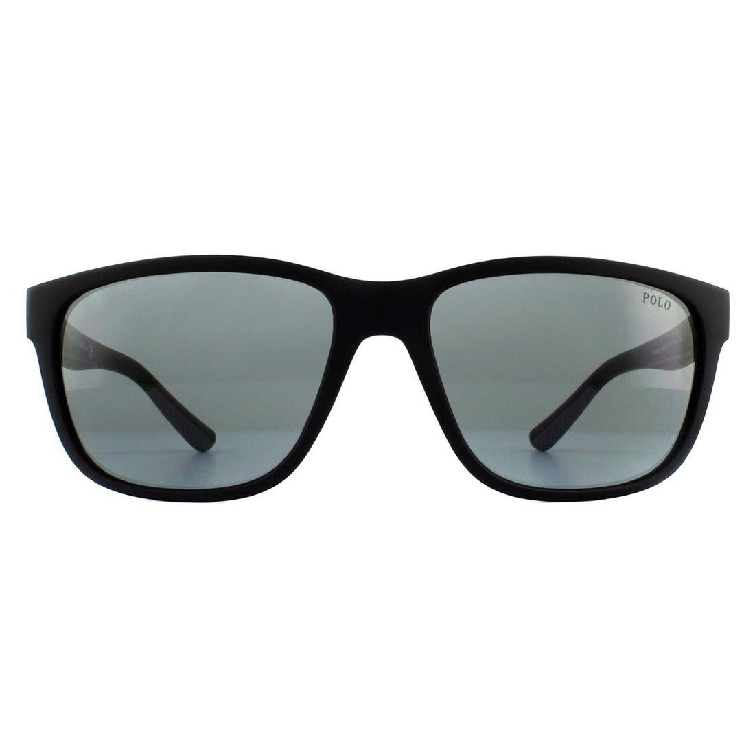 Polo Ralph Lauren PH4142 Sunglasses Matte Black / Grey