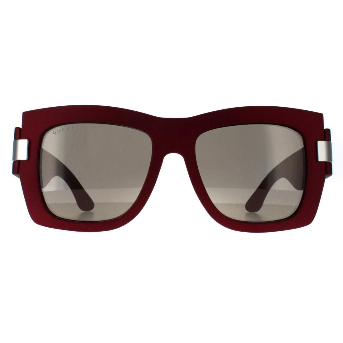 Gucci Sunglasses GG1688S 003 Red with Silver Grey with Light Silver Mirror