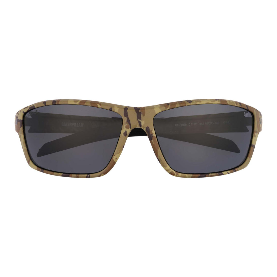 Caterpillar Sunglasses CTS-8020 117P Brown Camouflage Grey Polarized