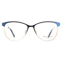 Ted Baker Glasses Frames TB2255 Aure 682 Navy Blue and Gold Women