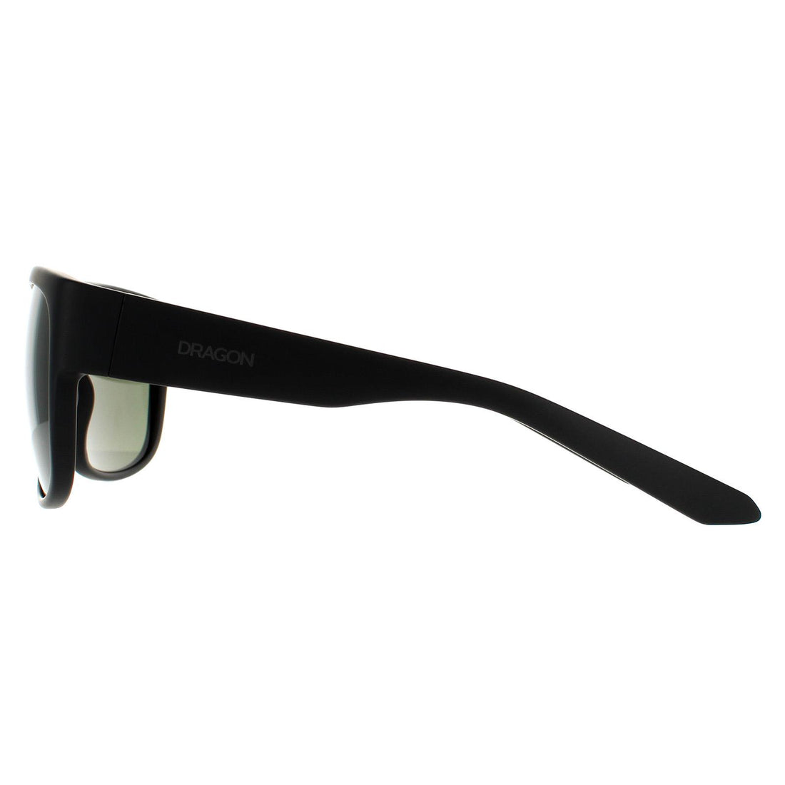 Dragon Sunglasses Rune 40725-003 Matte Black G15 Green
