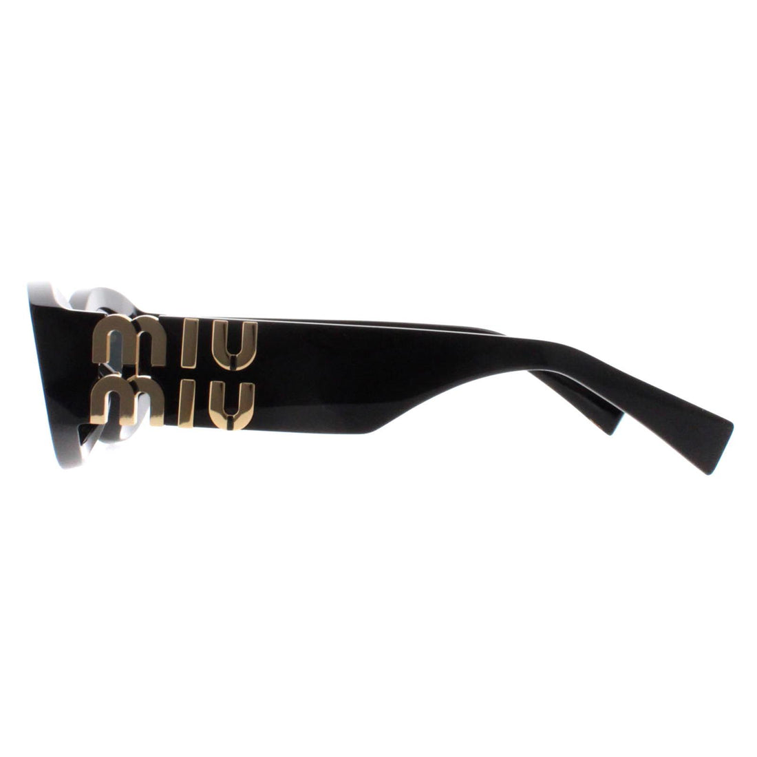 Miu Miu Sunglasses MU11WS 1AB5S0 Black Dark Grey