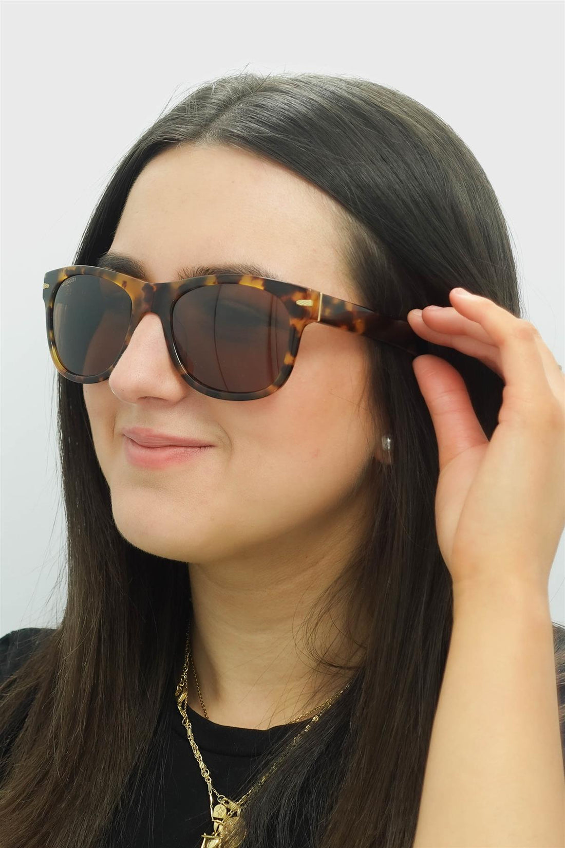 Serengeti Sunglasses Foyt Large SS550002 Shiny Tortoise Havana Mineral Polarized 555nm Green