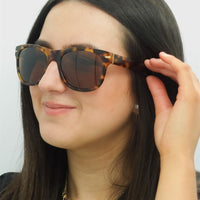 Serengeti Sunglasses Foyt Large SS550002 Shiny Tortoise Havana Mineral Polarized 555nm Green