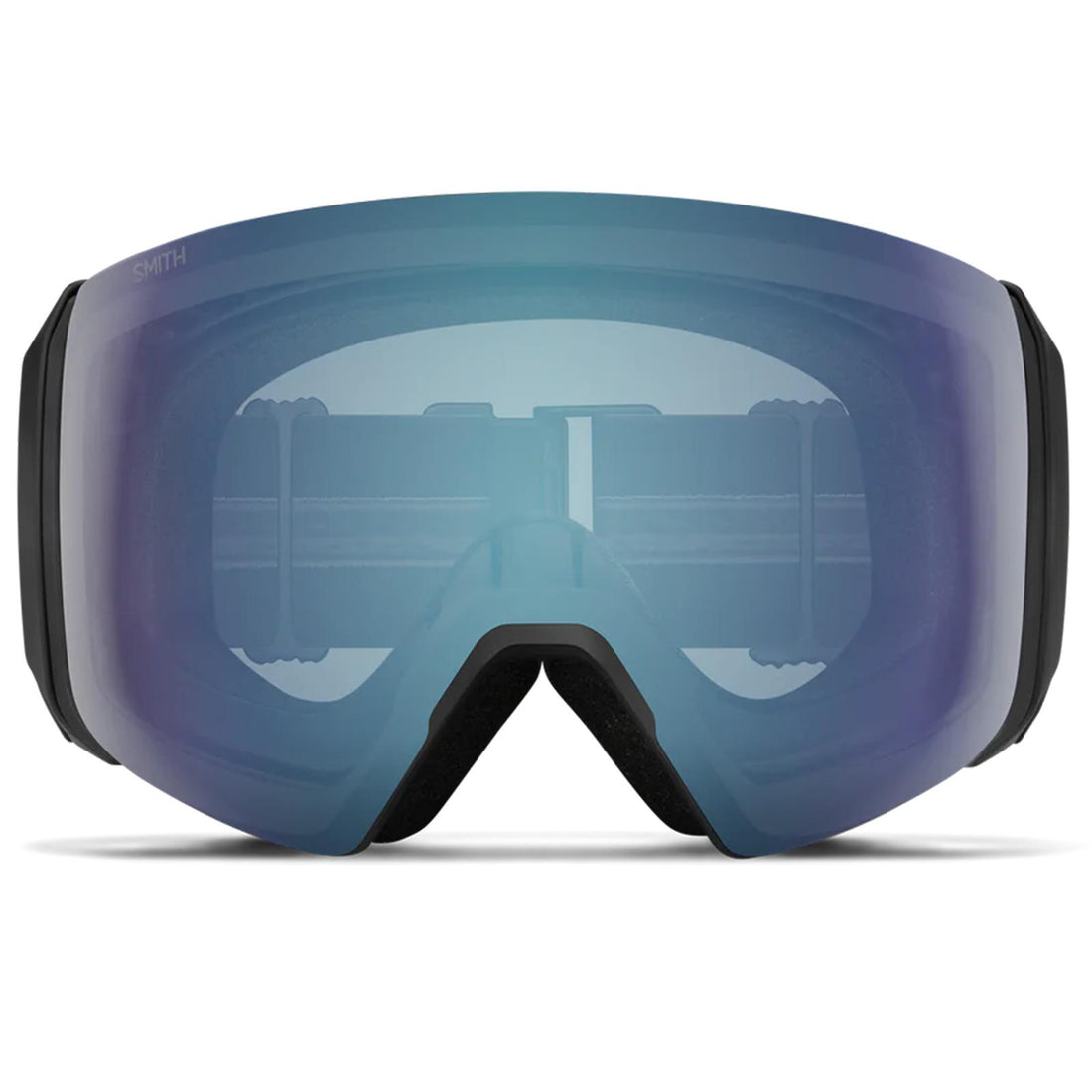 Smith Ski Goggles 4D Mag XL 0JX 4B Black ChromaPop Everyday Blue Mirror & CP Storm Blue Sensor Mirror