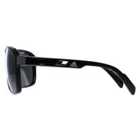 Adidas Sunglasses SP0013 01A Shiny Black Contrast Grey