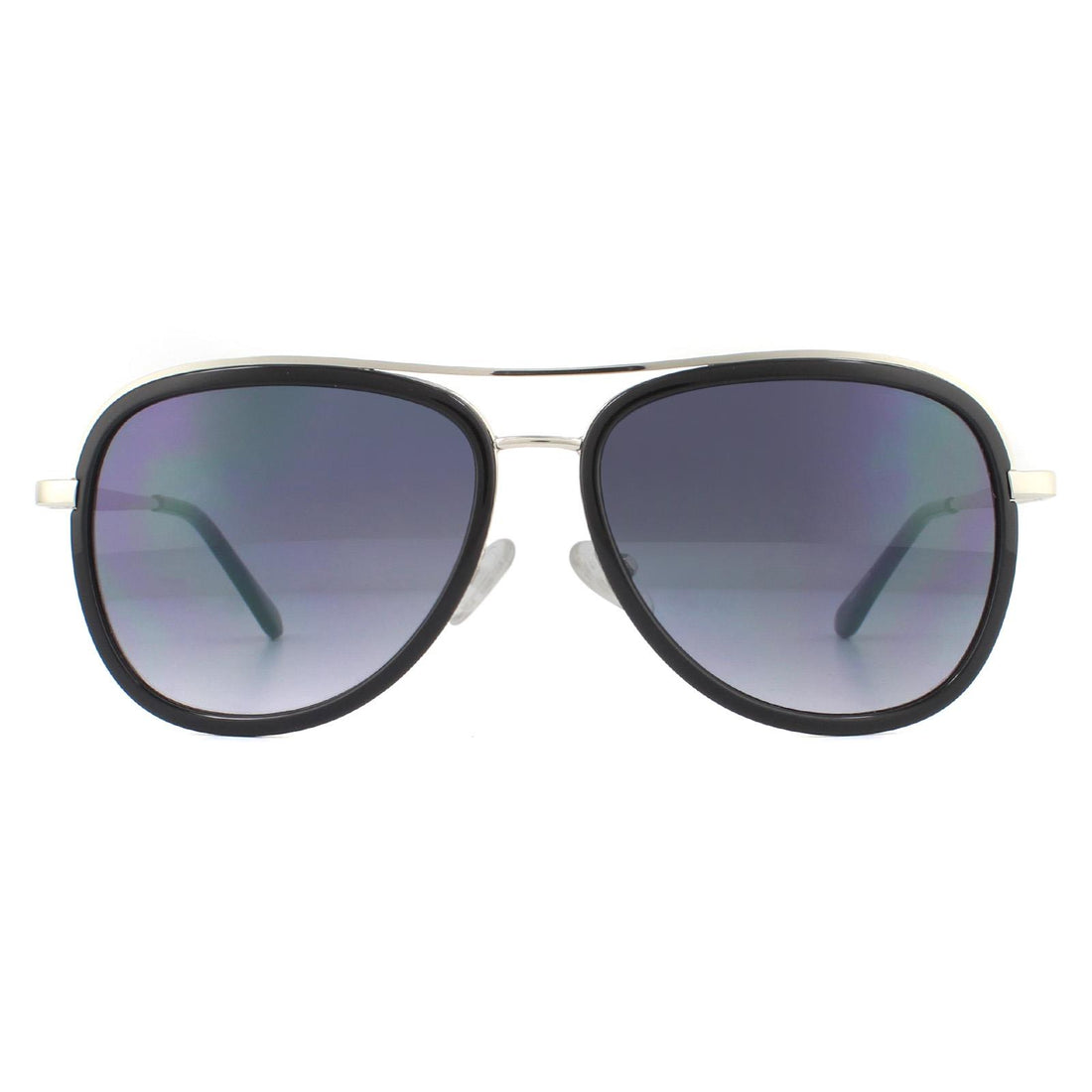 Guess Sunglasses GG1157 06B Shiny Dark Nickeltin Smoke Gradient