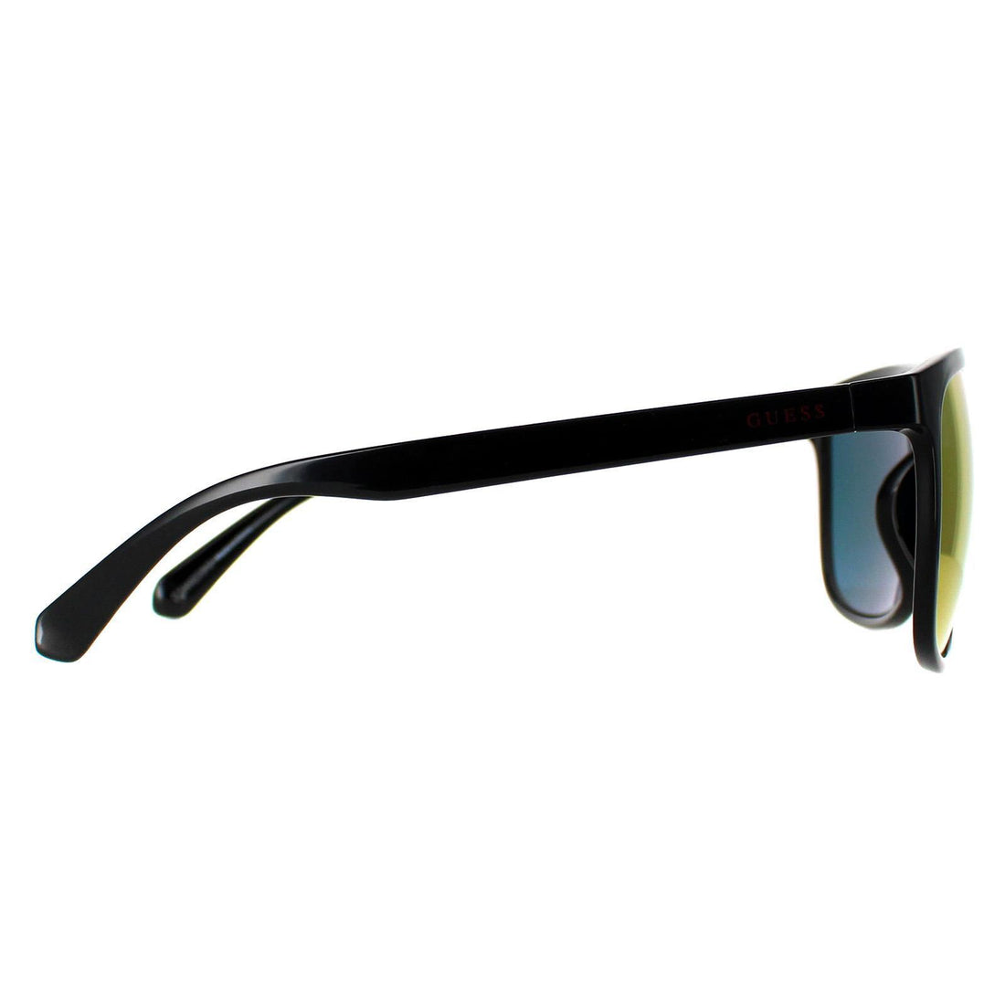 Guess Sunglasses GF0270 01D Shiny Black Smoke Polarized