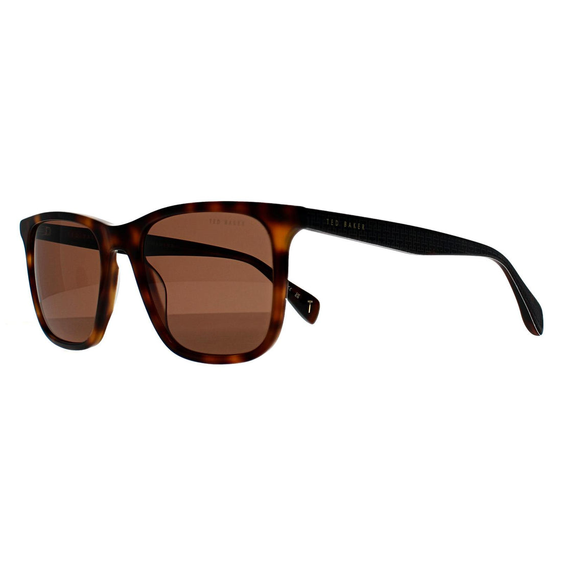 Ted Baker Sunglasses TB1724 Jacobe 104 Gloss Dark Tortoise Brown