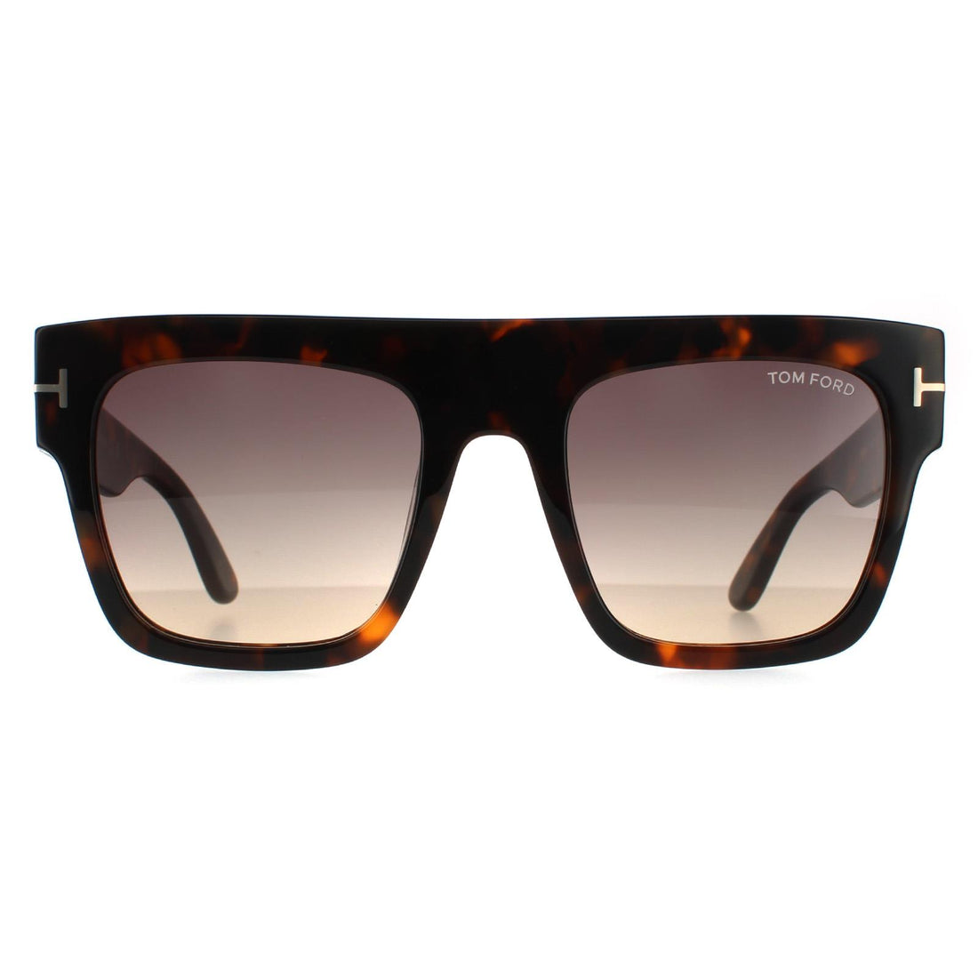 Tom Ford Sunglasses Renee FT0847 52B Dark Havana Smoke Gradient