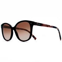 Prada Sunglasses PR22ZS 28F90P Black Brown Gradient