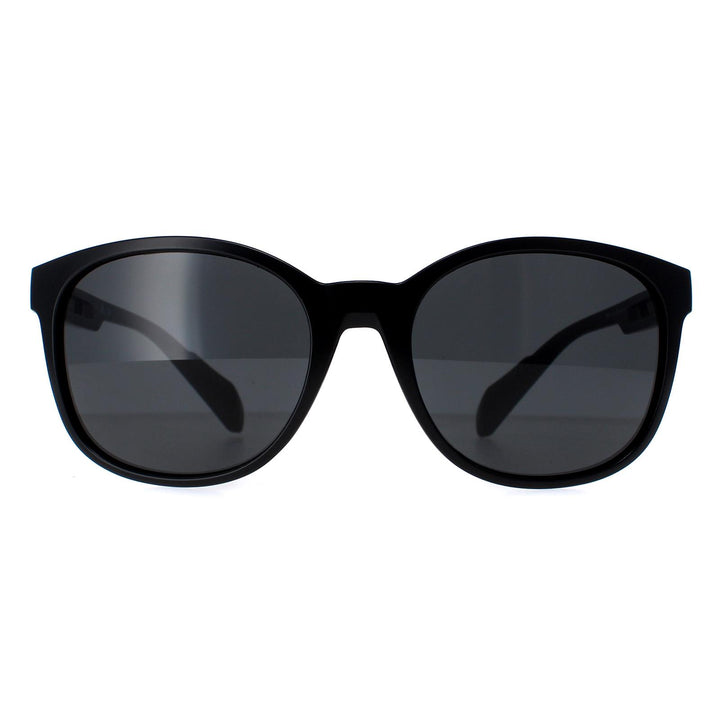 Adidas SP0011 Sunglasses Shiny Black / Contrast Grey