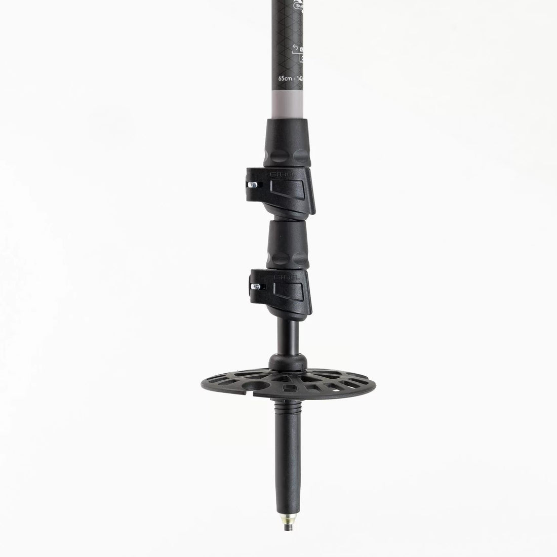 Gabel Trekking Poles Escape Carbon Tour Grey Carbo Telescopic