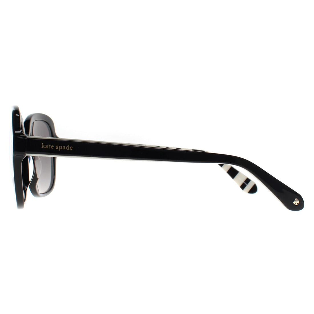 Kate Spade Sunglasses Babbette/G/S 807 WJ Black Grey Gradient Polarized