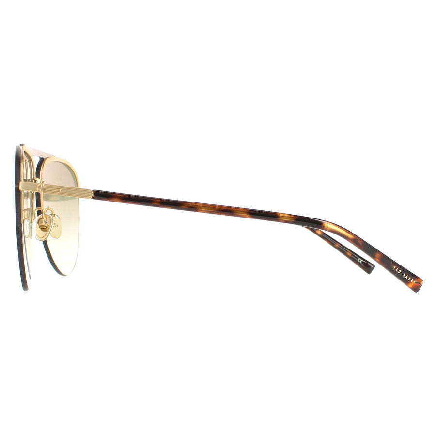 Ted Baker Sunglasses TB1628 Mose 122 Brown Green